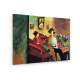 Tablou pe panza (canvas) - Wassily Kandinsky - Interior With Women AEU4-KM-CANVAS-449