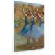 Tablou pe panza (canvas) - Edgar Degas - Three dancers in blue AEU4-KM-CANVAS-1168