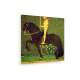 Tablou pe panza (canvas) - Gustav Klimt - Life a battle (Knight) - 1903 AEU4-KM-CANVAS-646