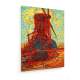 Tablou pe panza (canvas) - Piet Mondrian - Mill in the sunlight: The Winkeler mill AEU4-KM-CANVAS-1174