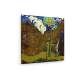 Tablou pe panza (canvas) - Wassily Kandinsky - Apple Tree - Woodcut 1911 AEU4-KM-CANVAS-1312