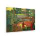 Tablou pe panza (canvas) - Wassily Kandinsky - Lancer in Landscape - 1908 AEU4-KM-CANVAS-688