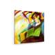 Tablou pe panza (canvas) - Wassily Kandinsky - Portrait G. Munter - ca. 1910 AEU4-KM-CANVAS-603