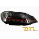 Faruri 3D LED Volan Dreapta VW Golf 7 VII (2012-2017) R20 GTI Design Semnal Dinamic LED KTX4-HLVWG7GTILEDFWRHD