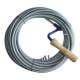 Cablu (sarpe) spirala pentru desfundat tevi de scurgere, Strend Pro KPZ20, lungime 20 m, cap 2.5cm FMG-SK-221764