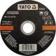 Disc taiat inox, Yato YT-6103, diametru 125 mm, grosime 1.2 mm FMG-YT-6103