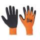 Mănuși de protecție fără cusături Cerva Palawan Orange, cu strat de latex, marimea M FMG-SK-3130133