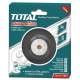 TOTAL - Disc de lustruit cu flansa - 180mm - MTO-TAC7111801