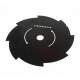 Disc circular pentru motocoasa/trimmer, Micul Fermier, 255x25.4 mm, 8 dinti MART-GF-0694