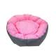 Culcus pentru caine/pisica, model buline, roz, 97 cm MART-360256
