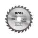 Disc circular vidia, 24 dinti, 115 mm, Drel MART-CON-TCT-1102