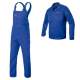 Pantaloni de lucru cu pieptar, salopeta, cu bluza, albastru, model Confort, 170 cm, marimea M MART-380018