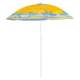 Umbrela plaja, Strend Pro, cu manivela, model insula, galben, 180 cm MART-802569