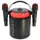 Boxa portabila Karaoke, 2x Microfoane, BT/USB/MSD/AUX, 120W, 260 x 270 x 220 mm FMG-ELP-KARAHOME-BK