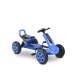Kart cu pedale pentru copii Drift Moni roti plastic albastru MAKS-569